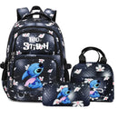 Lilo Stitch Large Capacity Backpack Daypack Lightweight Schoolbag Casual Travel Knapsack for Women Girls Pen Lunch Bags - M & M Global