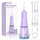 Sejoy CYQ-AOW06 Cordless Electric Water Flossers for Teeth 350ml Water Dental Flosser Portable Oral Irrigator Rechargeable - M & M Global