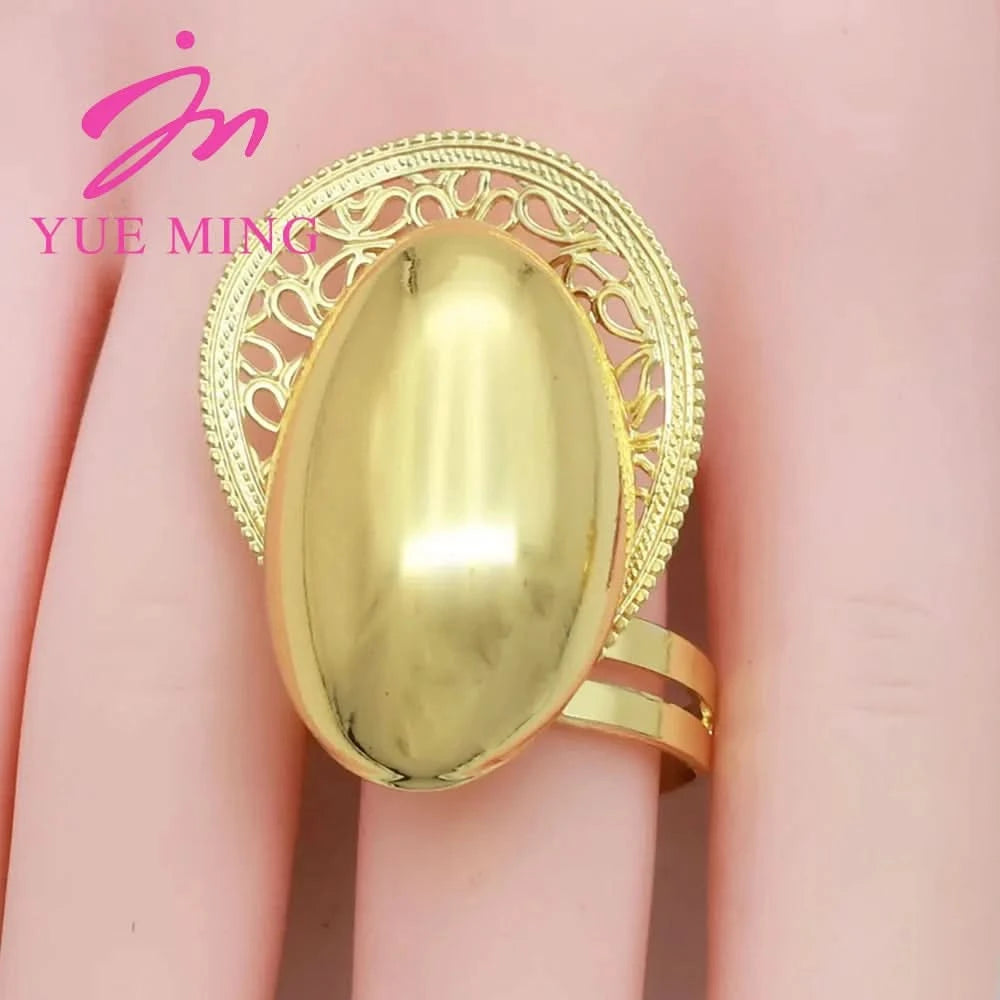 Jewelry Sets Women Italian Brazilian Gold Plated Luxury Wedding Necklace Earrings Bracelet Set Gold Colors Party Jewellery Gifts - M & M Global