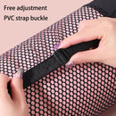1 Breathable Yoga Mat Storage Mesh Bag - Durable Oxford Fabric, Black with Shoulder Strap, Perfect for Everyday Use and Fitness