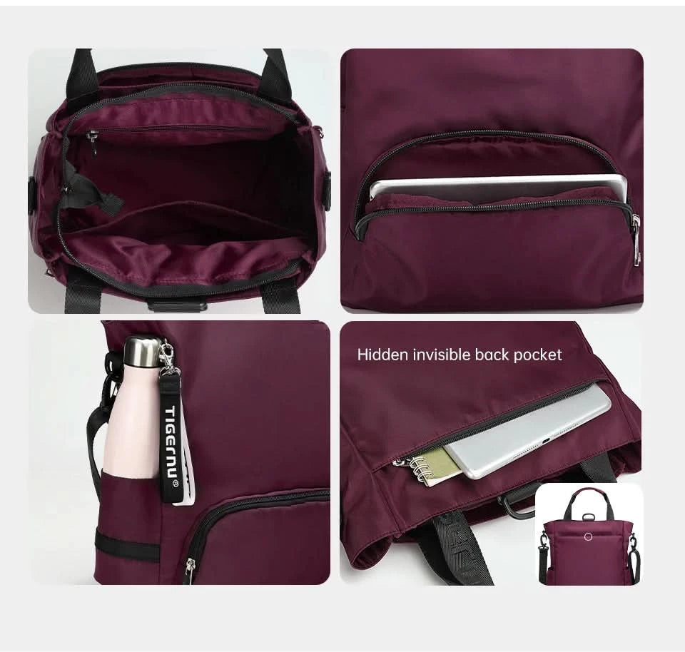 Tigernu Fashion 3 In1 Women Backpack Bag Leisure Tote Bag Shoulder Bag Light Weight College High School Bag Girls Handbag Female - M & M Global