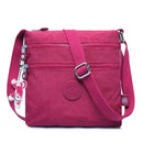 TEGAOTE Summer Men Women Shoulder Messenger Bag Small Cross Body Phone Purse Lightweight Blue Grey Black Red Purple M0910 - M & M Global