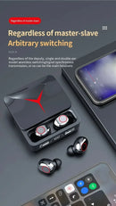 Original TWS M90 Wireless Headphones Sliding Cover Gaming Earphone Bluetooth 5.3 Sport Earbuds Music Headsets For Iphone Xiaomi - M & M Global