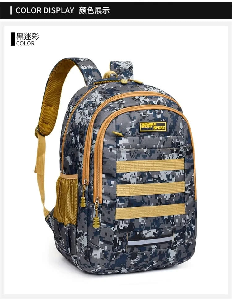 High Quality Large Capacity Outdoor Tactical Backpacks Waterproof Multi Functional hiking bag Outdoor Trekking  Camping Backpack - M & M Global