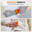 coldSky 2-in-1 Hand Warmers Rechargeable 2 Pack Magnetic Electric Hand Warmer with Digital Display, Portable Pocket Hand Warmer
