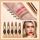 3 Pcs Liquid Contour,Liquid Highlighter,Liquid Blush Stick Makeup Kit, Luminizer Fair Contour+Pink Blush +Pearl White Highlight