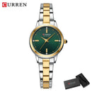 CURREN-Women's Simple Dial Wristwatch, Elegant and Charming Bracelet Quart Watches for Lady, Fashion Brand - M & M Global