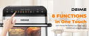 Air Fryer 10.6 QT Oilless 1800W Large Capacity Oven Air Fryers Healthy Cooker with 8 Preset, Large AirFryer for Families Visual - M & M Global