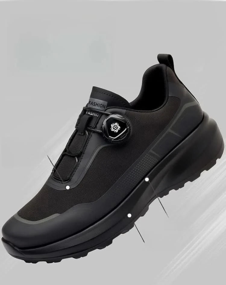 Fashion Casual Men's Shoes Designer Rotating Buckle Men Sneakers Thick-Soled Comfortable Outdoor Walking Shoes Zapatillas Hombre - M & M Global