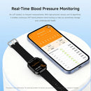 New ECG+PPG Smart Watch Men Heart Health Blood Pressure Uric Acid BMI Overall Health Analysis Professional Care Smartwatch Men