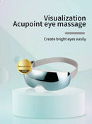 Eye Massager Acupoint Vibration Pulse Hot Compress Eye Care With Bluetooth Music Relieve Fatigue Visible Eye beauty instrument - M & M Global