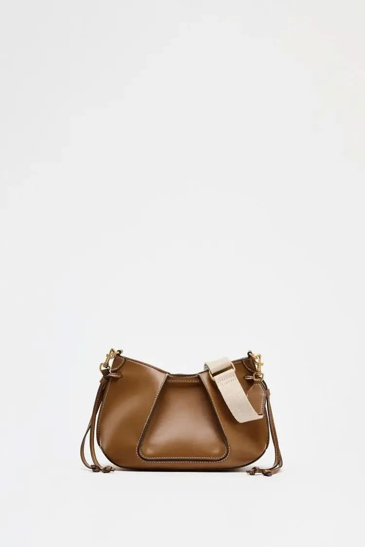 PLEATED MINI BAG, Women's Solid Color Simple Shoulder Bag, Fashionable Small Crossbody Purses, Luxury Design Handbag - M & M Global
