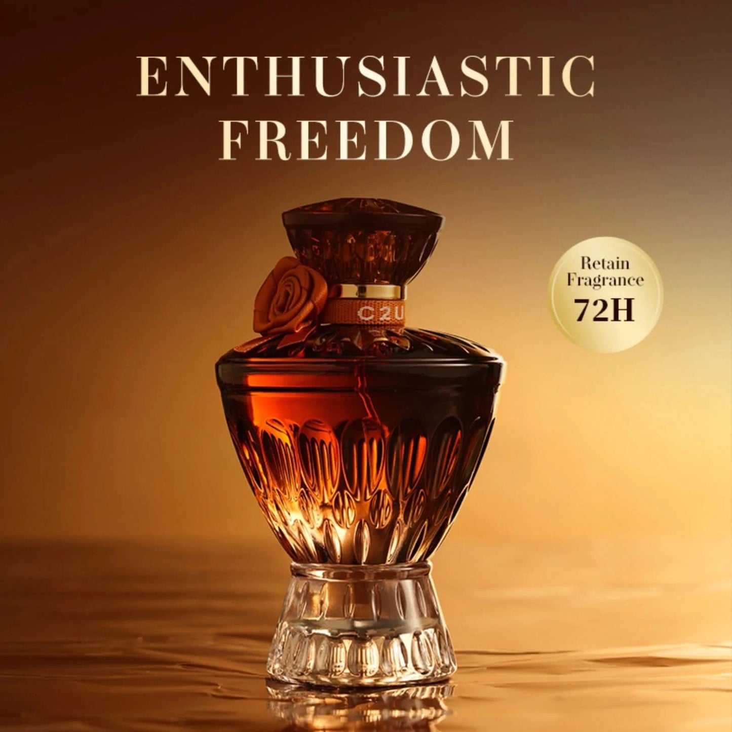 Eau De Parfum Spray Natural Fragrance Parfum With Gift Box Package Lasting And Charming Personal Perfume For Women 75ML