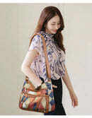 Soft Leather Purses and Handbags Casual Shoulder Crossbody Bags for Women 2024 Vintage Multi-pocket Ladies Messenger Bags Design - M & M Global