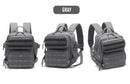 New Camping Hiking Backpack Tactical Molle 900D Men&Women School Bag Outdoor Gym Ruckdack Shoulder Pack with Dual Cup Holder - M & M Global