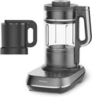 Soymilk Maker Machine, Heated Blender with Grind Cup, Low Noise Variable Frequency Brushless Motor, 1.75L Capacity, Black, JD-B1 - M & M Global
