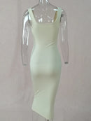 New 2026 Sleeveless Full Length Wrapped Women's Dresses Elegant Casual Dresses