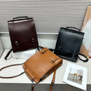 Genuine Leather Women Backpack Cross Body Bag Book School Bags Real Cowhide Lady Female Laptop Daypack Messenger Shoulder Bags - M & M Global