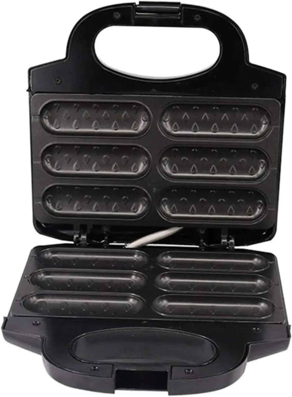 Electric Hot Dog Waffle Maker Non-Stick Coating Waffle Sausage Roasting Machine Breakfast Barbecue with EU Plug - M & M Global