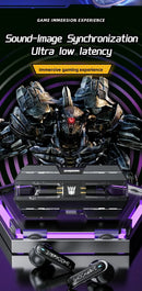 Ship From US Transformers TF-T01 Gaming Earphones Bluetooth 5.4 ENC Noise Reduction Headphones HD Call Music Earbuds Bumble Bee