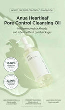 Anua Heartleaf Dual Cleansing 2-in-1 Pore Control Cleansing Oil and Deep Facial Cleanser Double Cleansing Korea Skincare Set - M & M Global