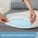 JHK Memory Foam Pillows Standard Size Neck Pillow Ventilated Cooling Bed Pillow with Removable Washable Cover Ultimate Comfort