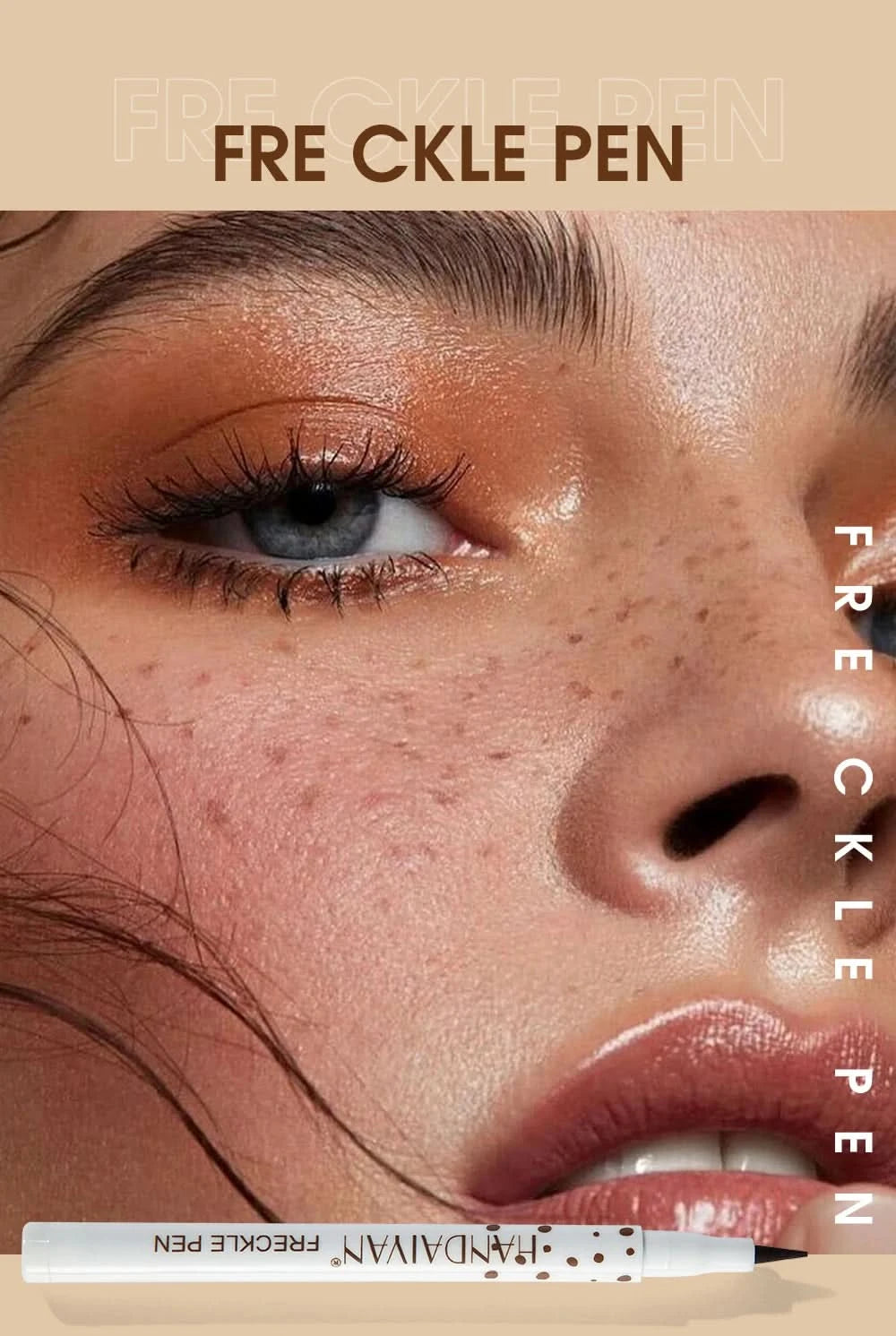 HANDAIYAN Natural Fake Freckle Pen Quick-Drying Waterproof Spot Pencil Makeup Tool for Facial Lifelike Fake Freckles Cosmetics - M & M Global