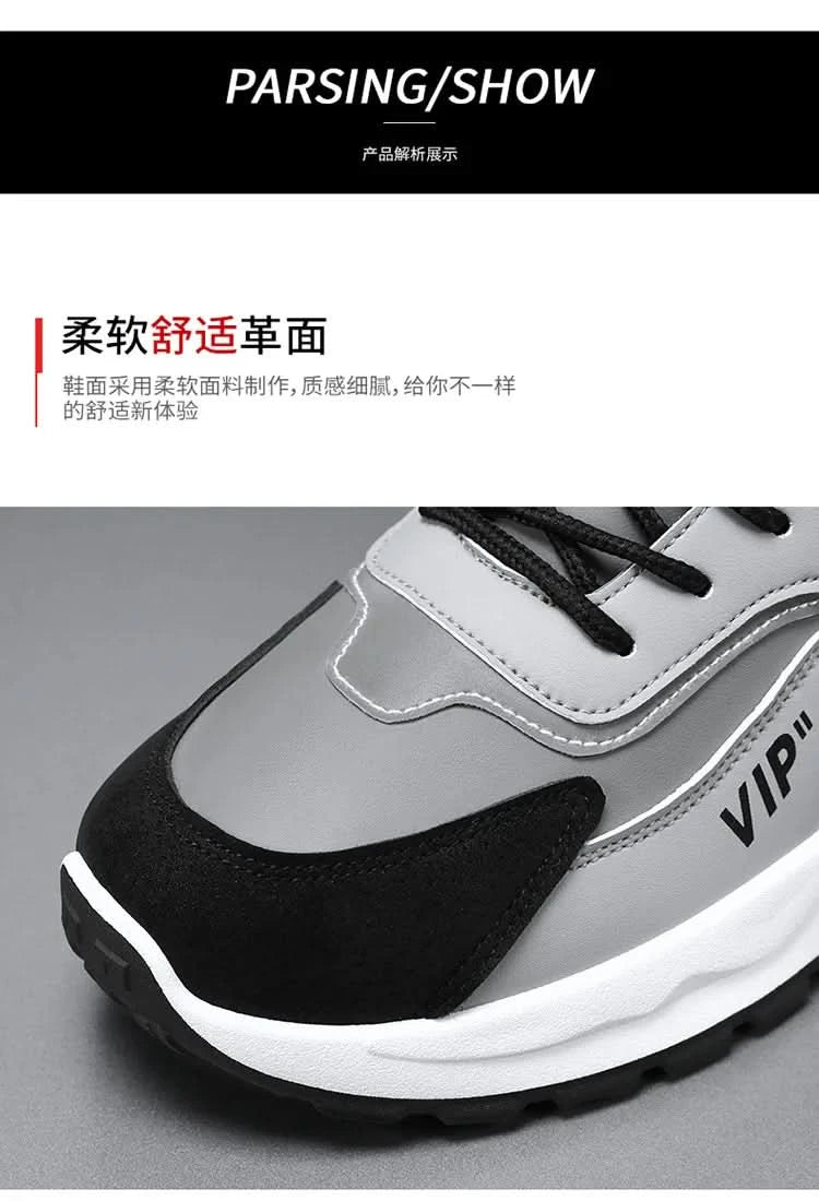 Summer men's new breathable Forrest Gump shoes men's sports shoes Korean version versatile thick sole casual running dad shoes - M & M Global
