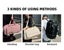 Fitness Gym Bag with Shoes Pocket Yoga Sports Outdoor Travel Business Trip Handbag Dry Wet Short Distance Luggage Shoulder Bags