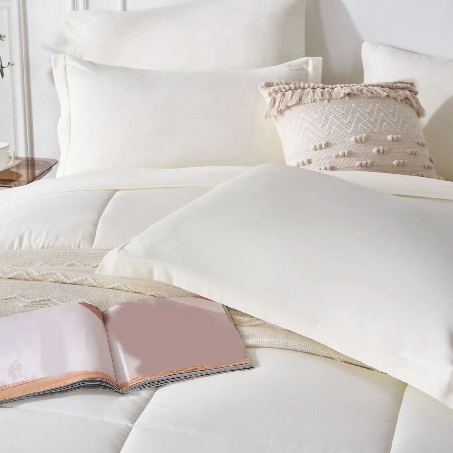 Neatly made bed with white bedding and a pink book on a nightstand.
Grid Bedding Set

Microfiber Comforter Set

Polyester Bed Set

All-Season Bedding

Checkered Comforter

Soft Breathable Bedding

Modern Bedding Design

Machine Washable Quilt

Bed-in-a-Bag Set

Durable Quilted Comforter

7-Piece Bedding Set

Twin Full Queen King Bedding

Minimalist Bedding Set

Lightweight Quilt Set

Vacuum Packed Bedding

Stylish Bedroom Decor

Gift Bedding for Teens

Bedding Set for Men and Women

Tatting Weave Bedding

