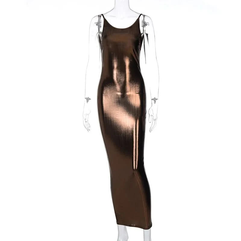 Hawthaw Women Sexy Party Club Evening Streetwear Bodycon Long Dress 2024 Summer Clothes Wholesale Items For Business D0C4049K - M & M Global
