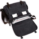 Classic Men Shoulder Bag Men's New Canvas Messenger Bag Outdoor Leisure Travel Multi Pockets Satchel Handbags Men's Designer Bag - M & M Global