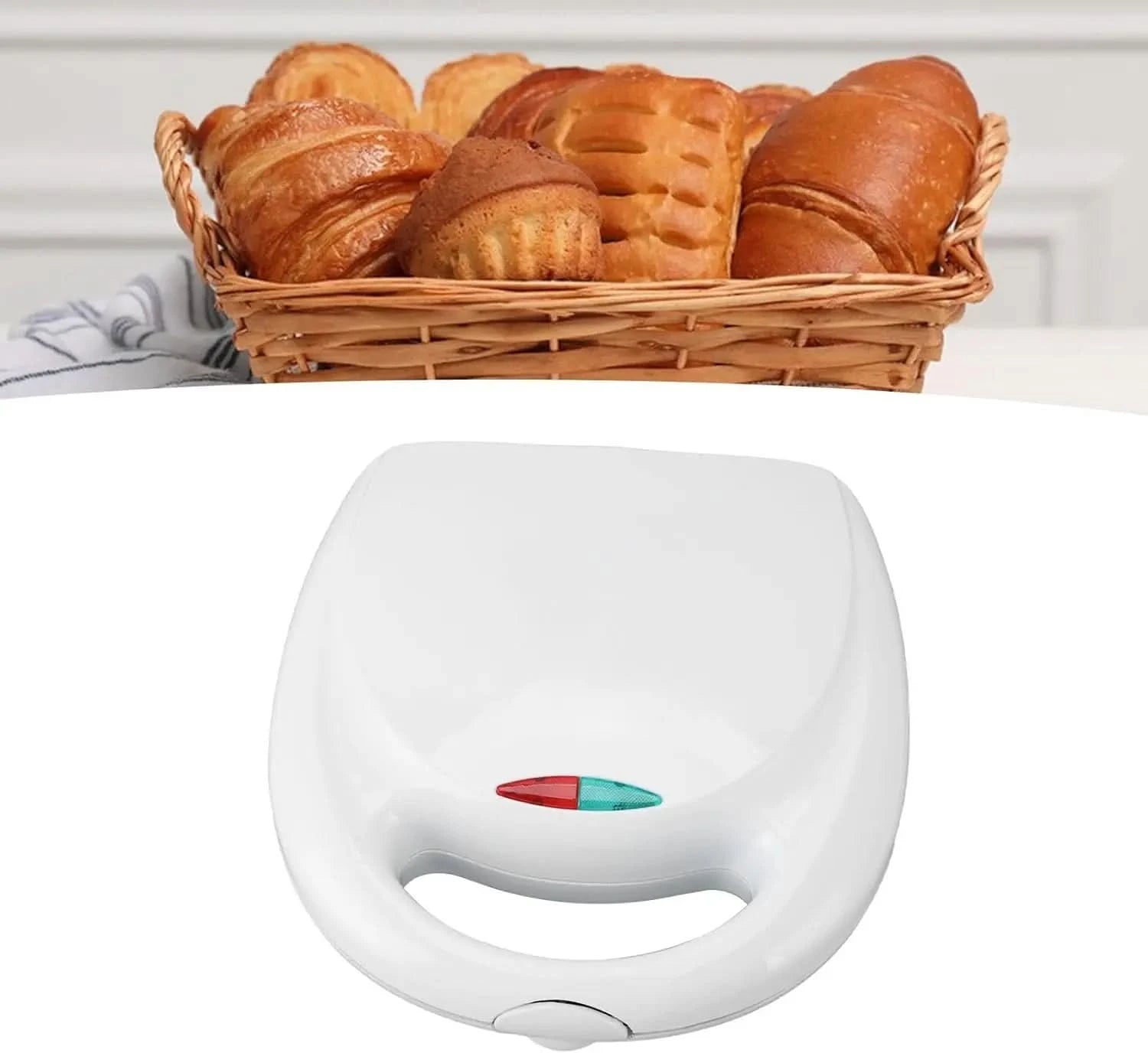 Nut Waffle Bread Maker with Even Heating Multifunctional Machine for Breakfast, to Make Donuts, Cakes and Walnut Cake (US Plug 1 - M & M Global