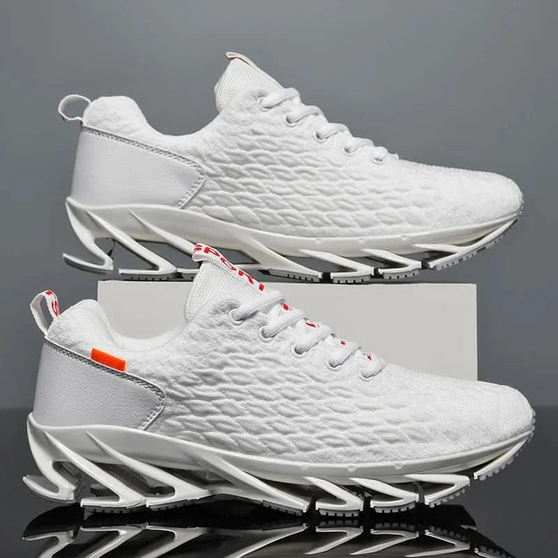 Fashion Men's Sneakers White Platform Basketball Shoes For Men High Quality White Sport Walking Sneakers Men's Trainer Women New - M & M Global