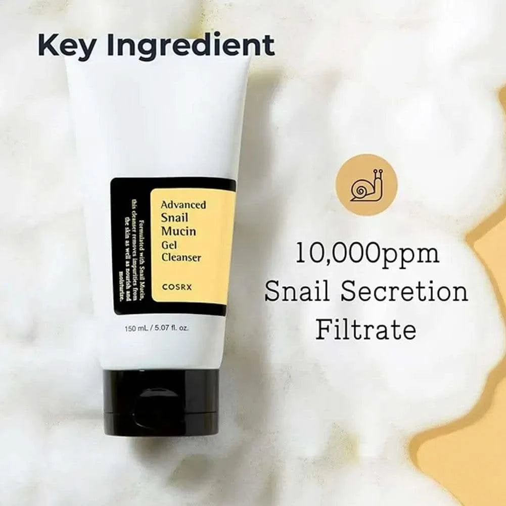 Advanced Snail 96 Mucin Power Essence/Cleanser/Cream Moisturizing Smoothing Nourishing Korean Cosmetics Facial Skin Care Product - M & M Global