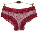 Sexy Lace Women Panties Cotton Underwear Girls Bow Briefs New Ladies Bikini 6 Pcs/set - M & M Global