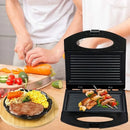 Waffle maker ， 750W Household Sandwich Maker ， Grill Non-Stick Waffle Toaster Cake Egg Oven Toster Steak Frying Pan Electric Bre - M & M Global