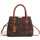 2024 new European and American foreign trade women bag lychee pattern fashion handbag shoulder bag oblique span bag - M & M Global