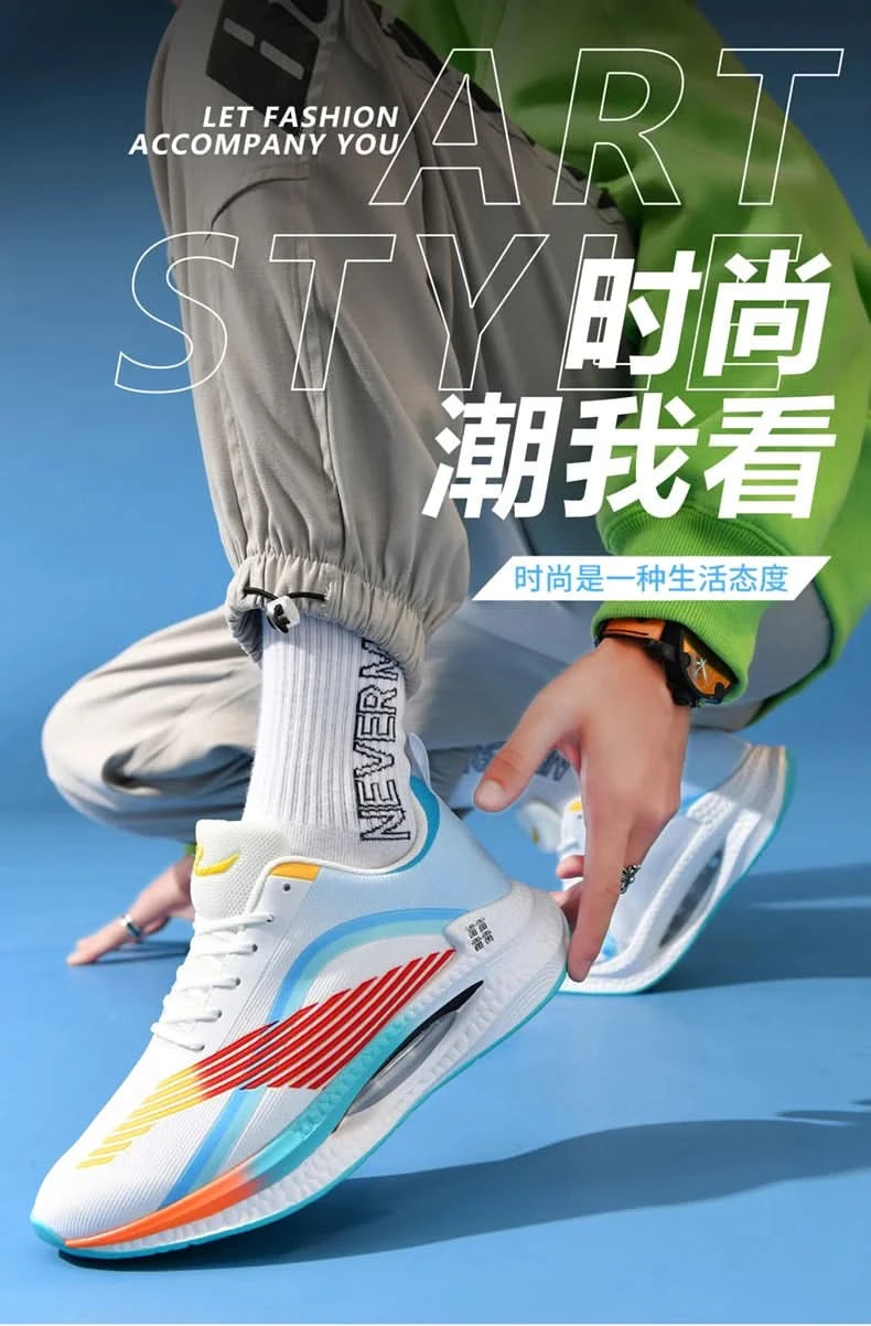 High Quality Casual Walking Sneakers Men Street Platform Sport Basketball Running Shoes Men's Sneakers Comfortable Women Sneaker - M & M Global