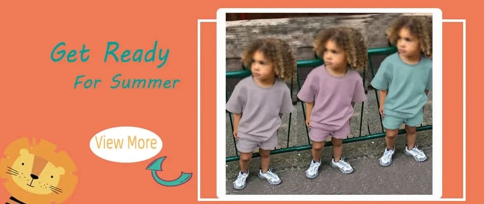 Fashion Kids Little Girls Clothing 2 Pieces Sets Cotton Solid Casual T-shirt+Elastic Waist Pants Young Children Outfits 1-6Y - M & M Global