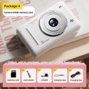 4K Digital Camera 5000W Pixel Retro CCD Portable Card Camera Entry-level Camera Dual Camera Flash 50 Million Pixels Auto Focus - M & M Global
