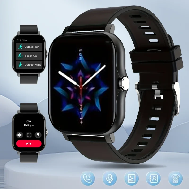 Children's boy and girl smartwatches, Music players, pedometers, High-definition touch screens, Puzzle games, Wireless calling
