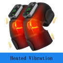 Thermal Knee Massager 3 in 1 Shoulder Knee Elbow Heating Massage Support Brace Rechargeable Vibration Pad Arthritis Muscle Relax - M & M Global