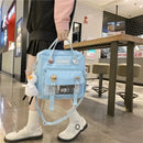 Japanese high-capacity single-shouldered slouch bag for schoolgirls, carry-on canvas messenger bag, Japan and South Korea - M & M Global