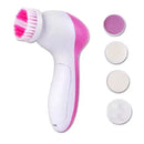 Electric Facial Cleaner 5 IN 1 Face Cleansing Brush Wash Machine Spa Skin Care Massager Blackhead Cleaning Facial Cleanser Tools - M & M Global
