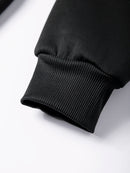 Men's Lambswool Zipper Hoodies Jackets Winter Outdoor Fleece Lining Warm Windproof Hooded Sweatshirts Men Casual Jackets Coats