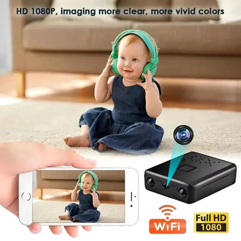 Xiaomi Mijia 1080p HD Wifi 5g Mini Camera Night Vision Home Security Micro Camcorder Audio Video Recorder With Motion Detection - M & M Global