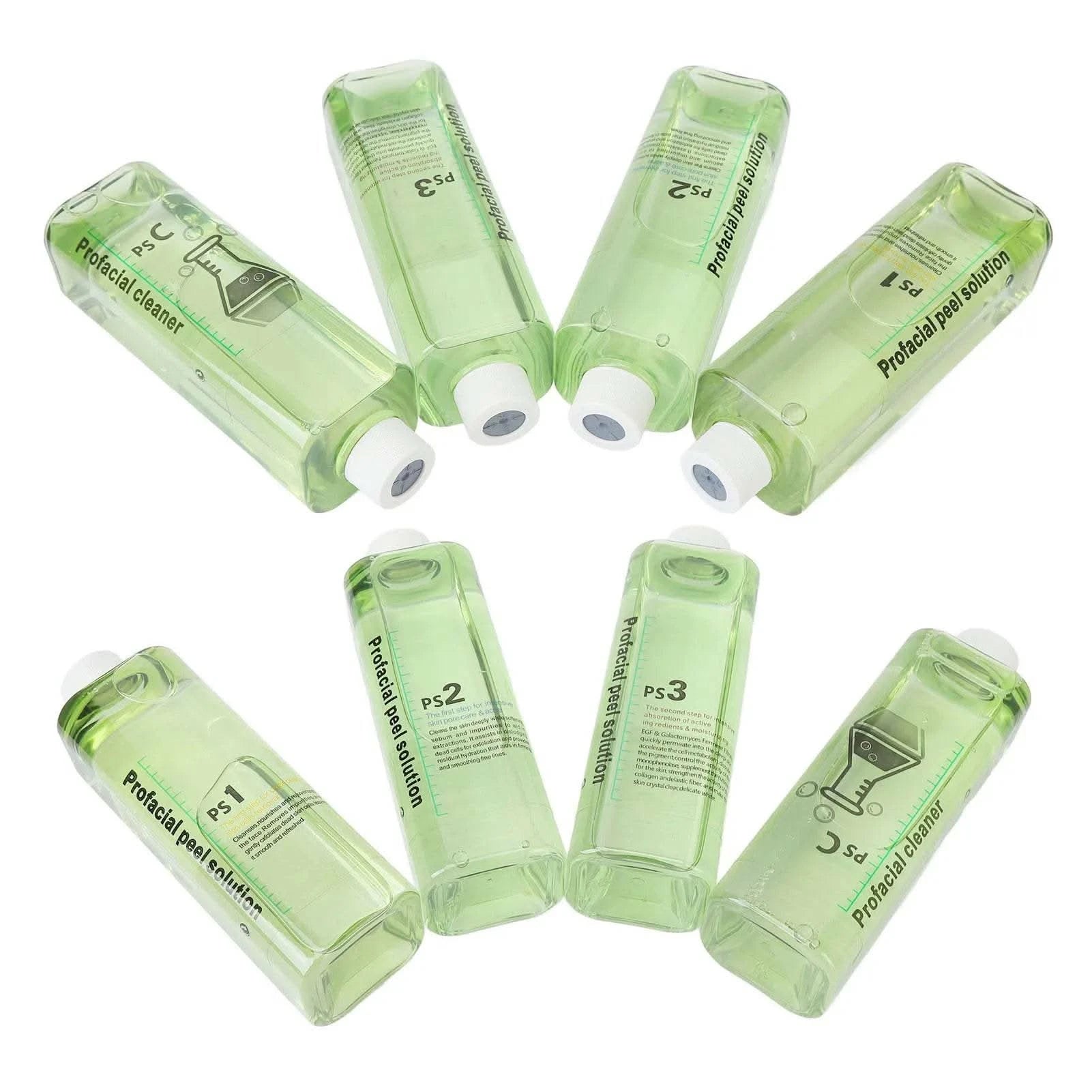 4pcs Hydra Peeling Facial Serum for Dermabrasion Machine Deep Cleansing Hydro Dermabrasion Solution Solution Serum - M & M Global