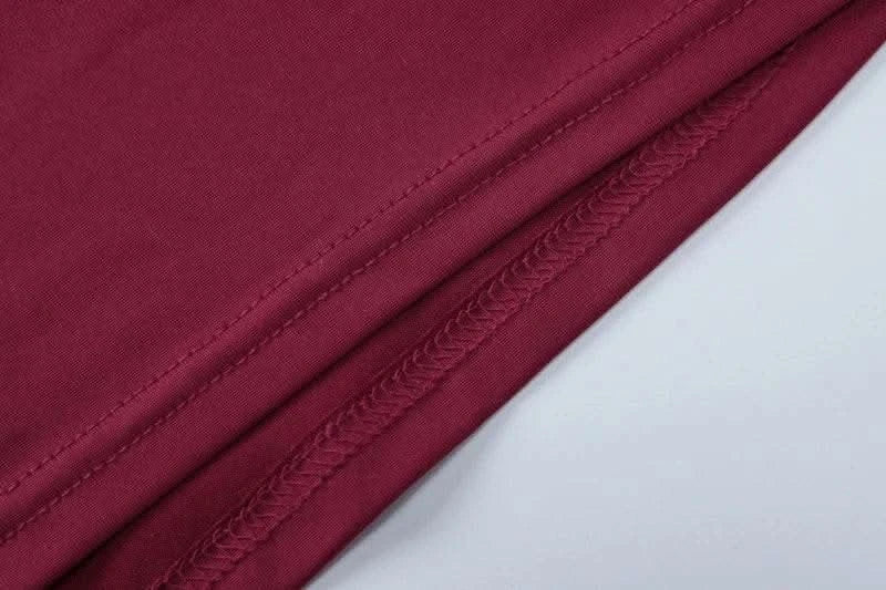 Dulzura O-Neck Long Sleeves Ruched Backless Maxi Dress Solid Sexy Elegant Long Dress Women’S Party Prom Clubwear Autumn Winter - M & M Global