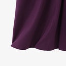 ZANZEA Fashion V-neck Pleated Dresses Women Solid Puff Short Sleeve Midi Dress 2024 Summer Elegant Street Loose Dress Oversized
